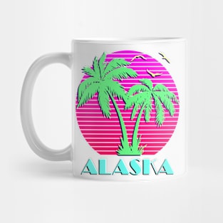 Funny Alaska Palm Trees Mug